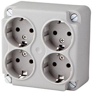 Enzo Abl Deckel Kabelbox Uni Abl 4 x WC – 4047880
