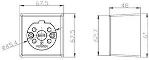 Enzo perilex opbouw stopcontact | 16a power - 4052912