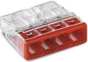 Enzo Wago Schweißklemme 4x0,5-2,5mm Transred DS100 4047225