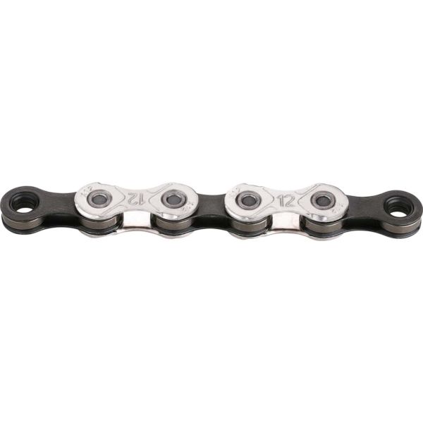 KMC X12 Fahrradkette 126 Silber Silber Schwarz
