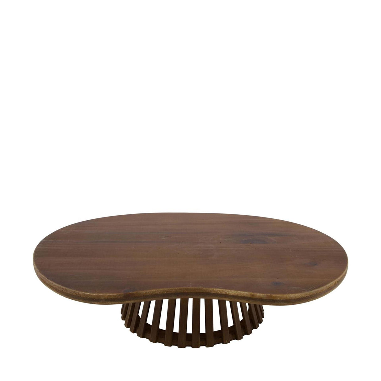 Dijk Natural Collections Holztablett auf Sockel 38x28x9cm