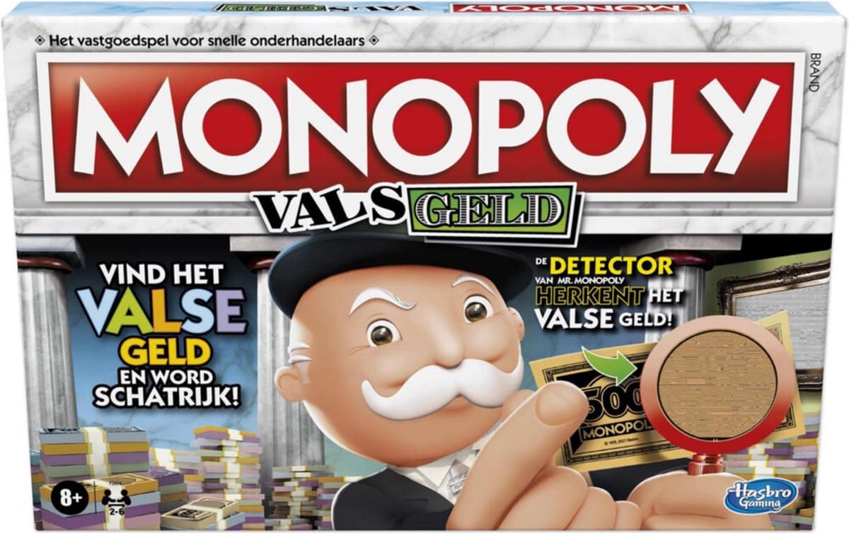 Hasbro – das Monopol-Falschgeldspiel