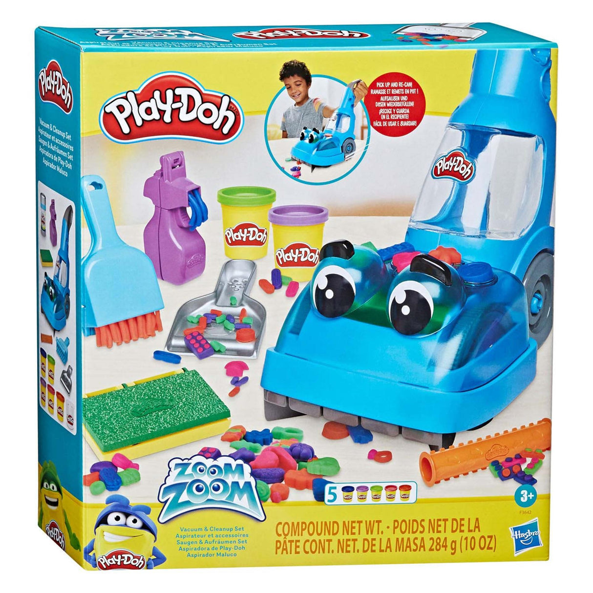 Play-Doh Hasbro Zoom Zoom Staubsauger
