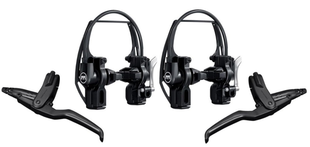 Magura Hs11 evo2 hydraulisches Felgenbremsen-Set vorne + hinten 750 2050 mm schwarz