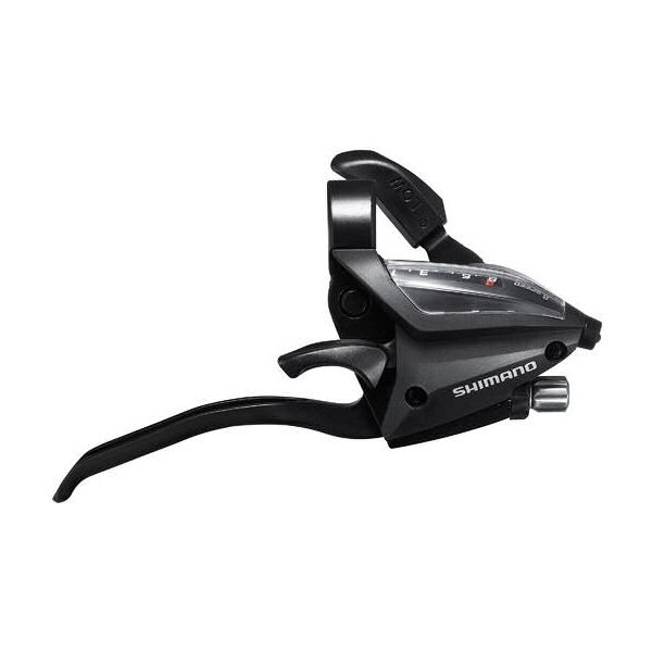 Shimano Schalthebel (rechts) mit Bremshebel 8 Gang ST-EF500-4 – 4 Finger – Schwarz