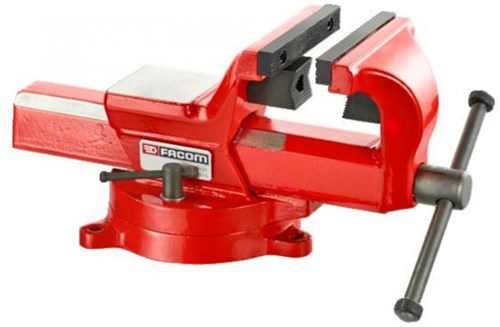 FACOM Schraubstock 360° drehbar - 100 mm