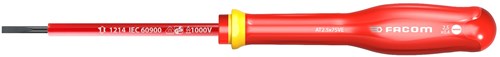 Facom Schraubendreher-Protwist-Schlitz 2,5 x 75, isoliert, 1000 V – bei 2,5 x 75 Ve – bei 2,5 x 75 Ve