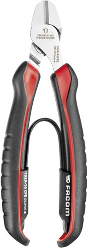 Facom Seitenschneider 'Klavierdraht', beschichtet 16cm - 192a.16cpepb