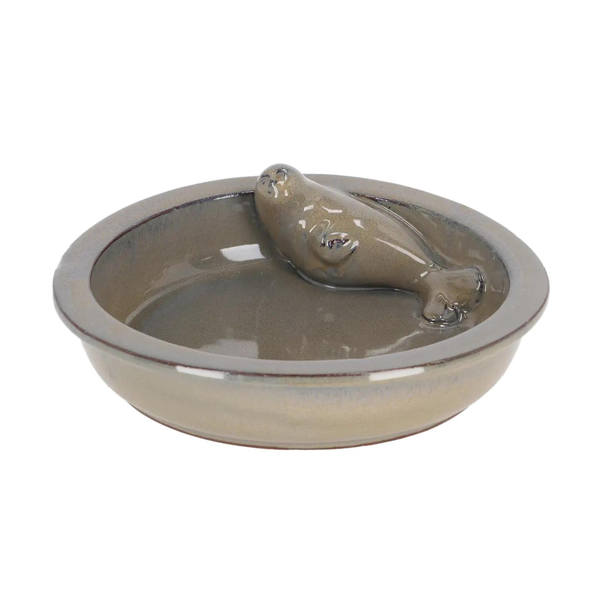 Esschert design vogelbad rond zeehond ã˜27cm