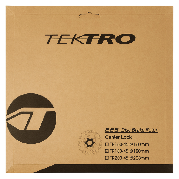 Tektro Bremsscheibe TR-45 Bremsscheiben F.HD-T390 180 mm x 2,3 mm Mitte L