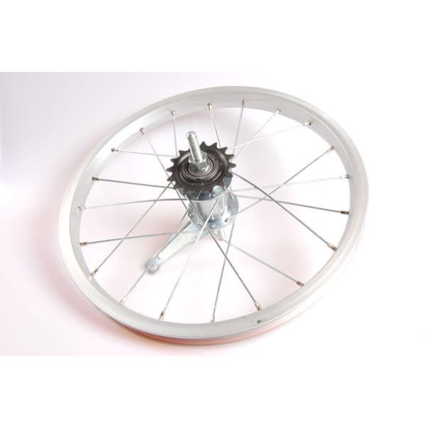 Hinterrad 16 x 1,75 Aluminium mit Bevorzugung Bremsnabe