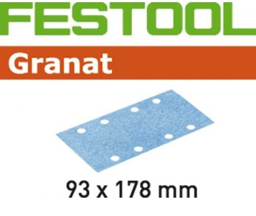 Festool Zubehör Granat STF 93x178 P80 gr 50 Schleifstreifen | 498935