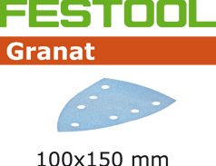 Festool Zubehör Granat STF Delta 7 P120 Gr 100 Schleifblätter – 497138
