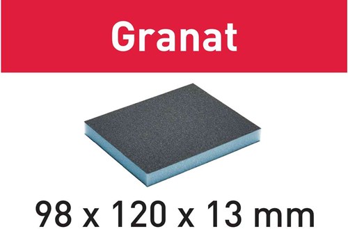 Festool Zubehör Scheuerschwamm Granat | 98x120x13 | 220 Gramm 6 - 201114
