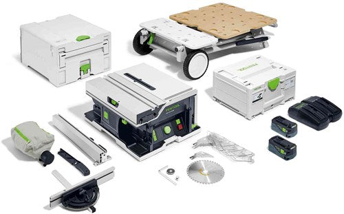 Festool Akku-Tischkreissäge CSC SYS 50 EBI-Set – 577379 577379