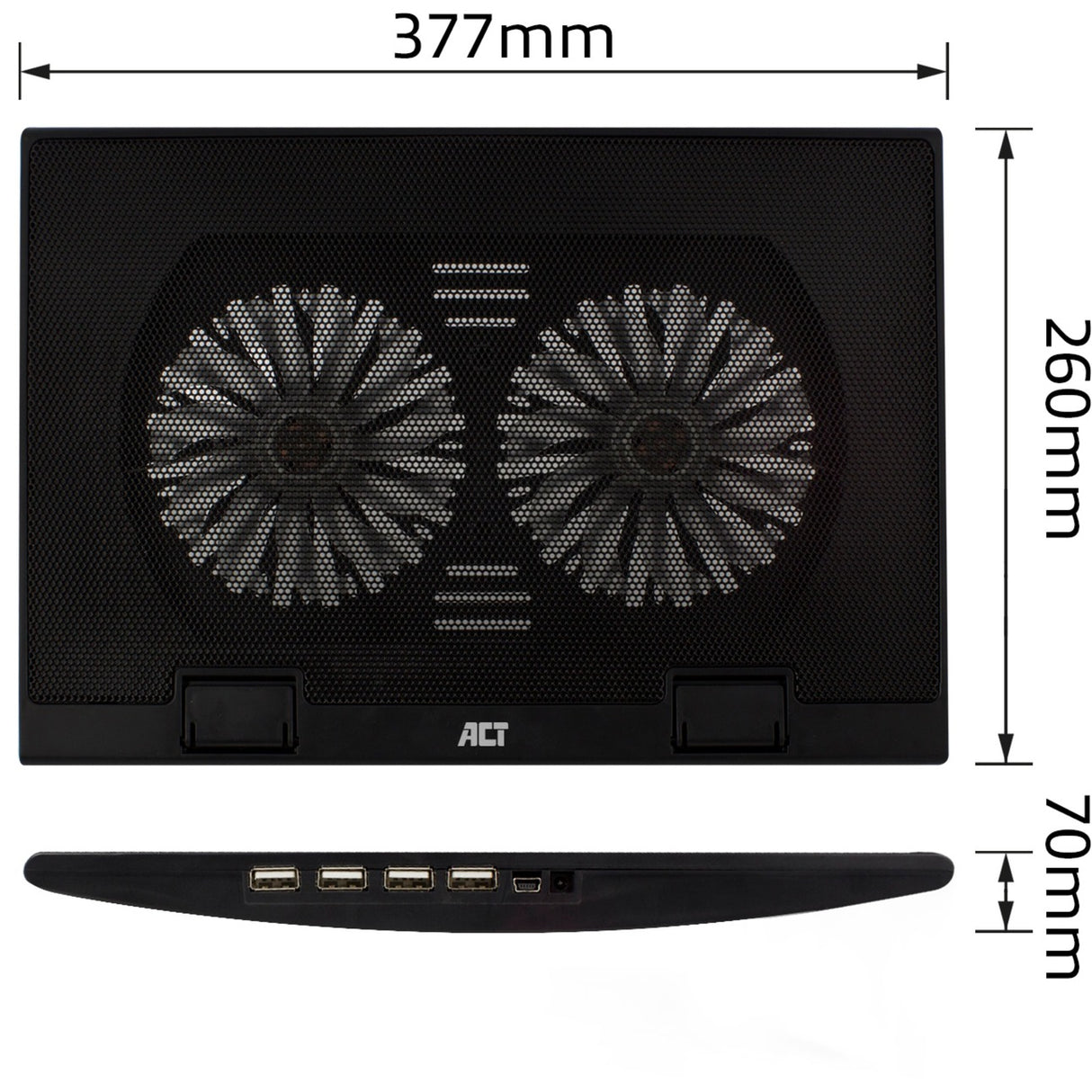 Act Connectivity Laptop Standard mit Lüfter, Höhenanpassung BAA