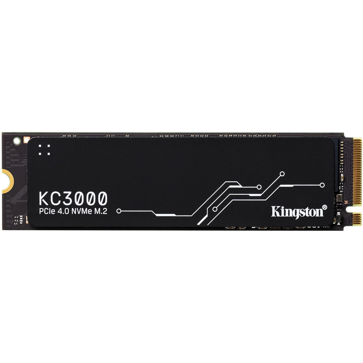 Kingston KC3000 512 GB SSD (Schwarz, Skc3000S 512G, PCIe 4.0 NVMe, M.2 2280)
