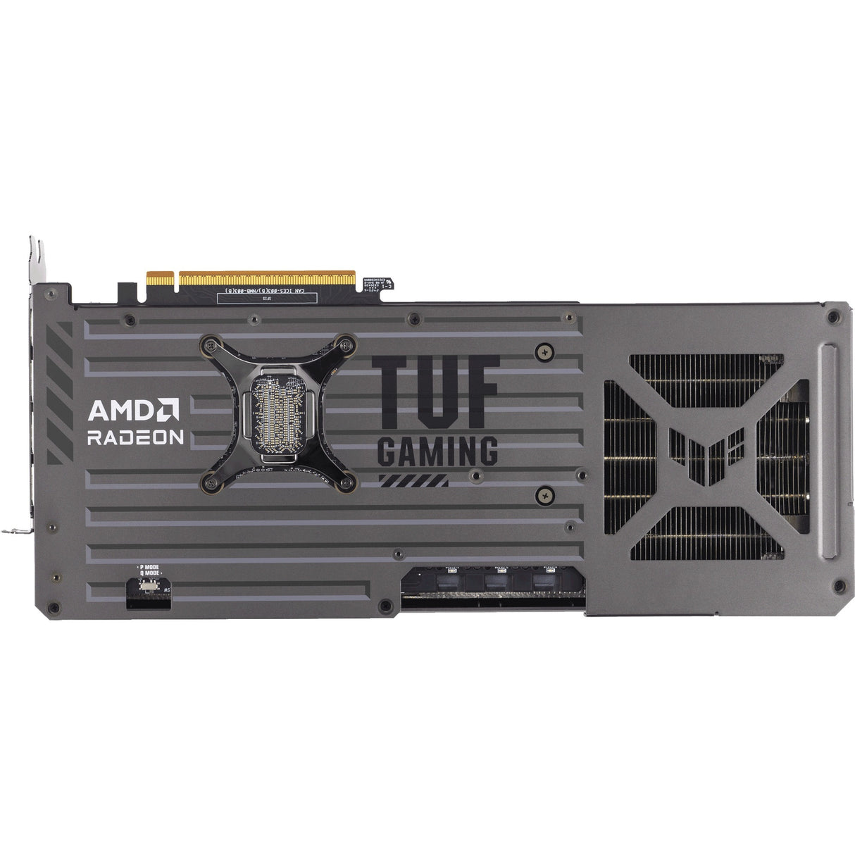 Asus tuf gaming radeon rx 9070 xt oc grafische kaart (grijs, 3x displayport, 1x hdmi, rdna4)