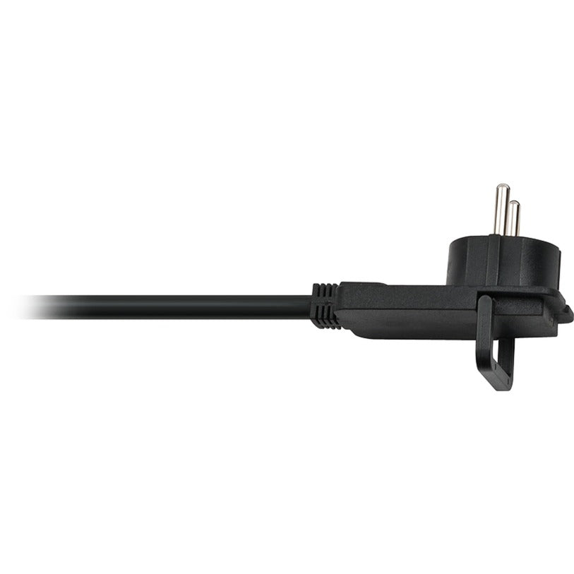 Brennerstuhl Comfort-Line Plus Steckdose mit Flachstecker 4x schwarz 2m h05vv-f 3g1,5 - 1153100100