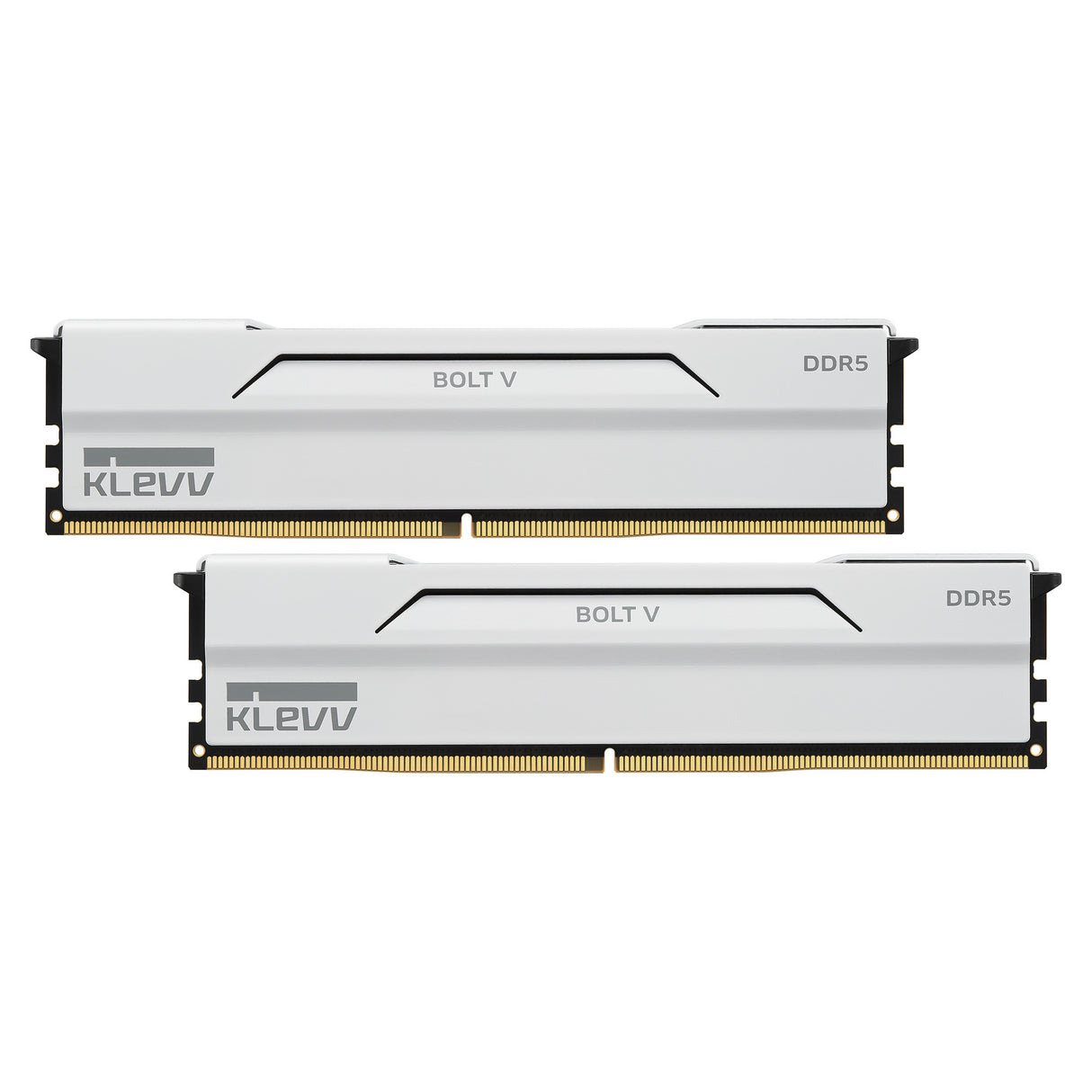 Klevv 64 gb ddr5-6000 (2x 32 gb) kit werkgeheugen (wit, kd5bgua80-60a300i, bolt v, xmp 3.0, expo)