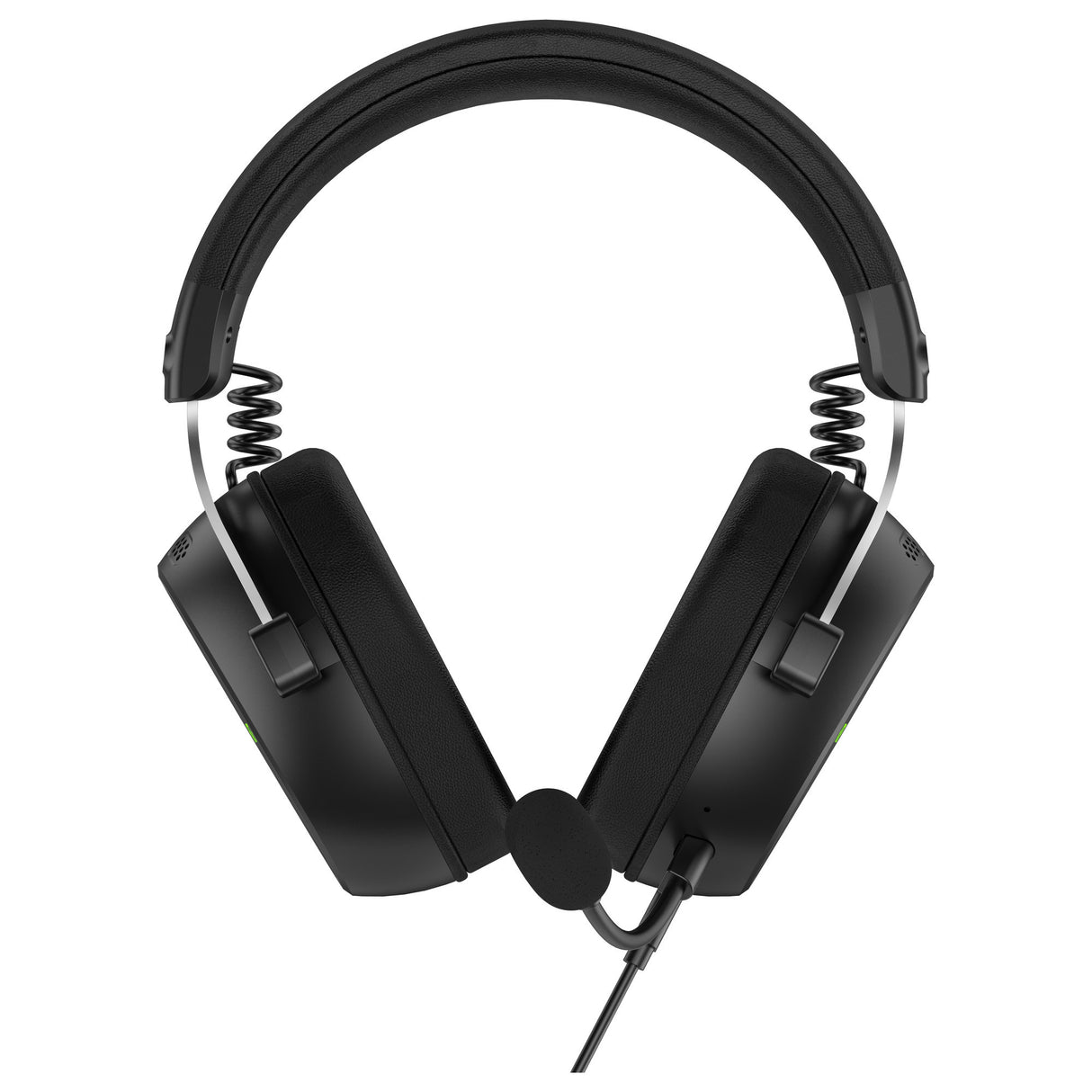 Hator hypergang 3 usb over-ear gaming headset (zwart, rgb, 7.1 virtual surround, usb bluetooth)