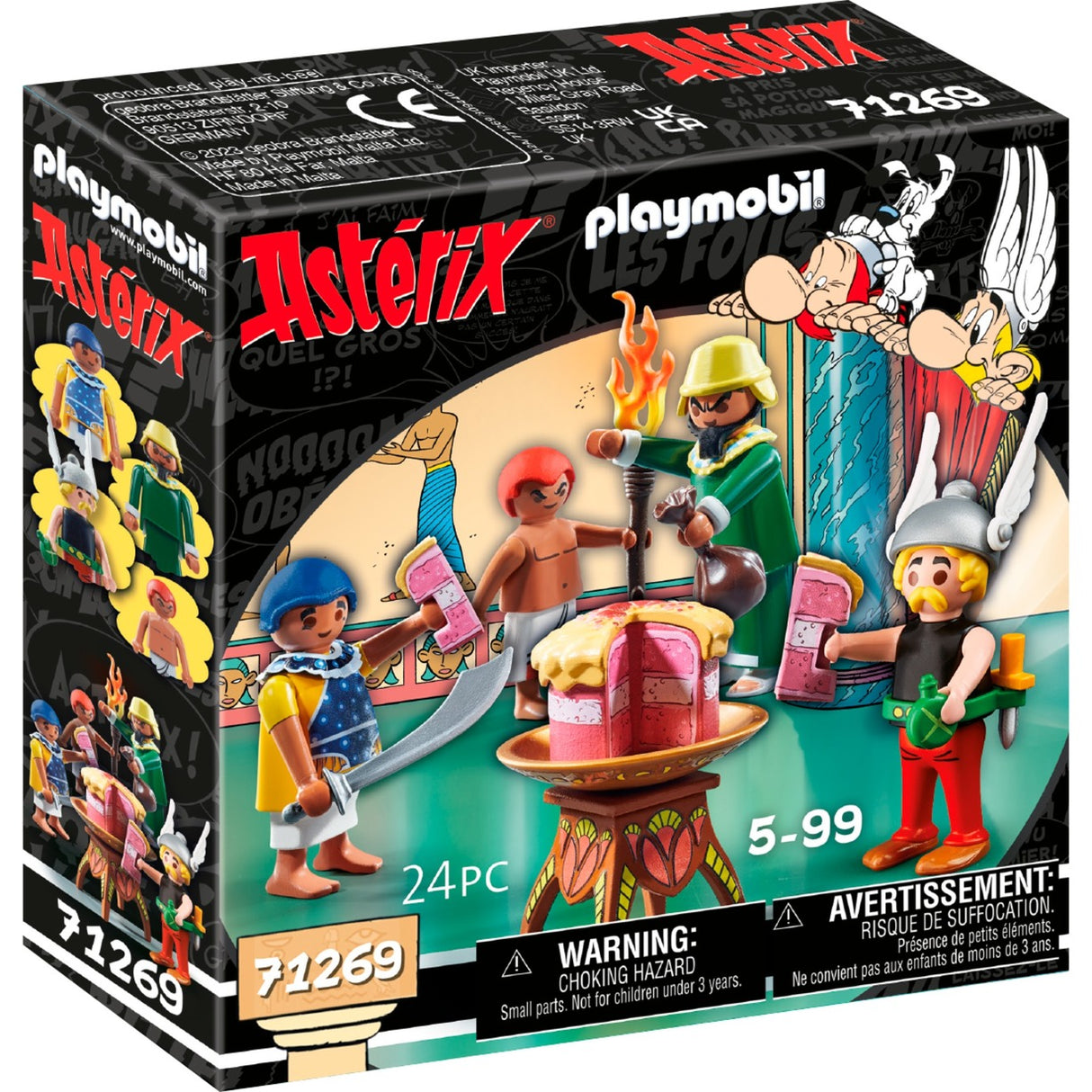 Playmobil Asterix – der vergiftete Kuchen von Plurkis Konstruktionsspielzeug (71269)