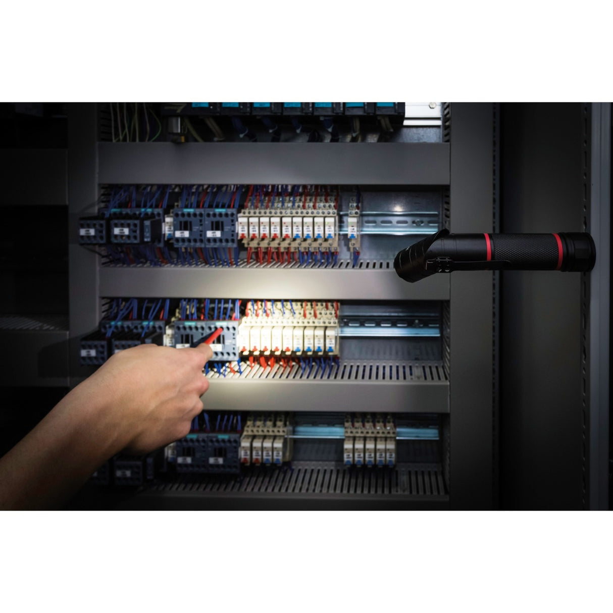 Wiha Taschenlampe mit LED, Laser und UV -Licht
