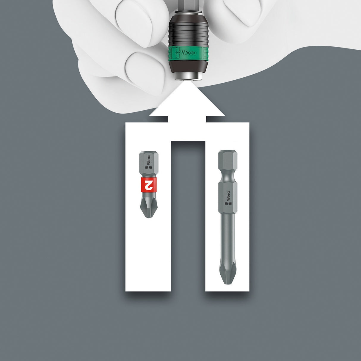 Wera Bit-Safe 61 Bitorsion 1 Bit-Set (61-teilig)