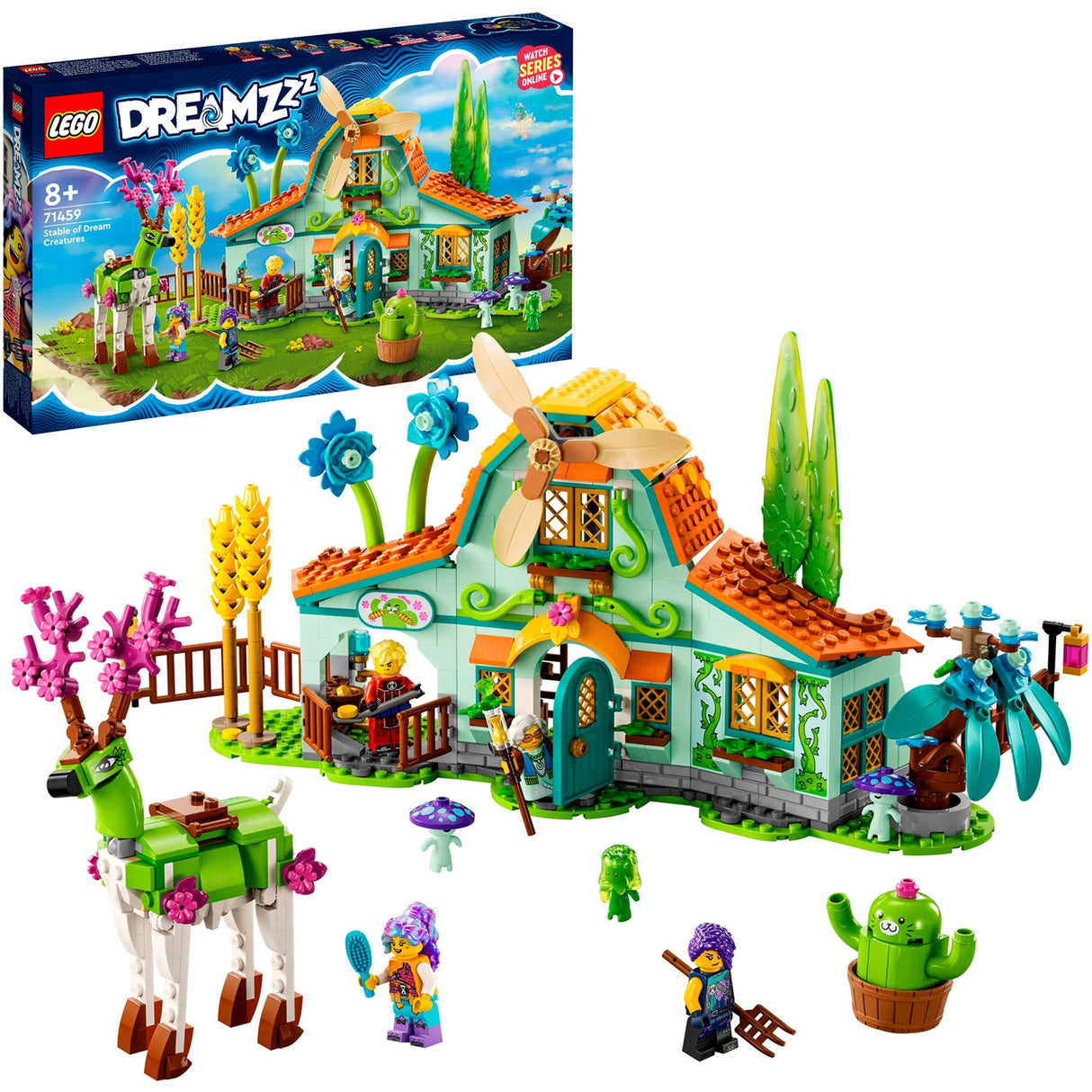 Lego Dreamzzz – Stall mit Traumwesen-Konstruktionsspielzeug (71459)