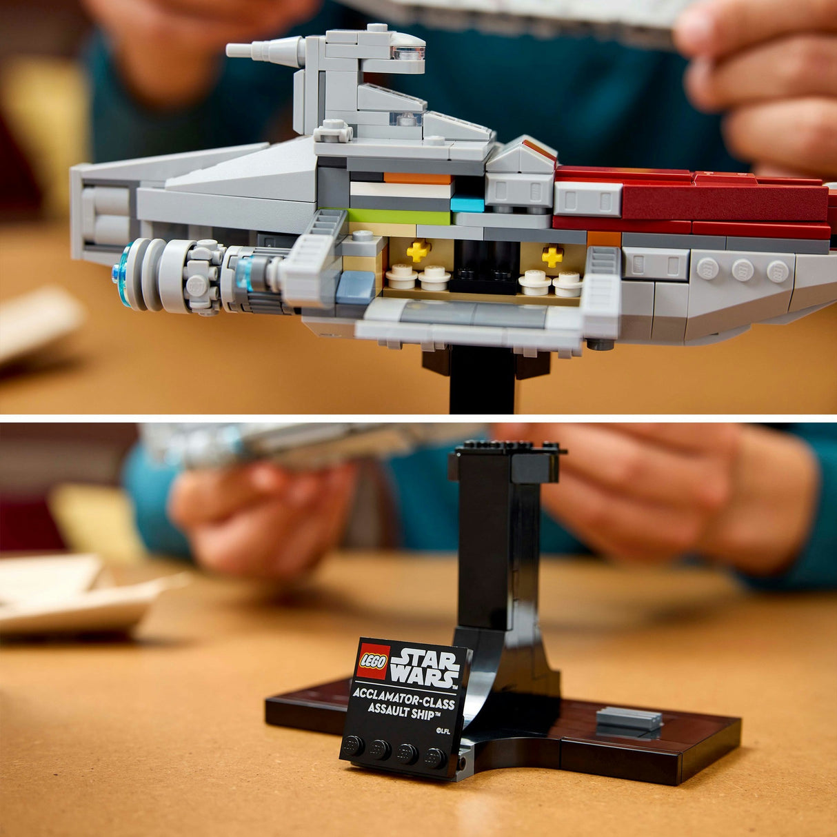 Lego Star Wars 75404 Angriffsschiff der Acclamator-Klasse