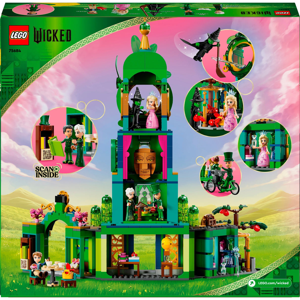 Lego 75684 „Willkommen in Emerald City“.
