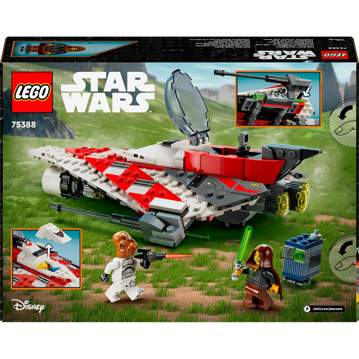Lego Star Wars 75388 Jedi Bob Starfighter