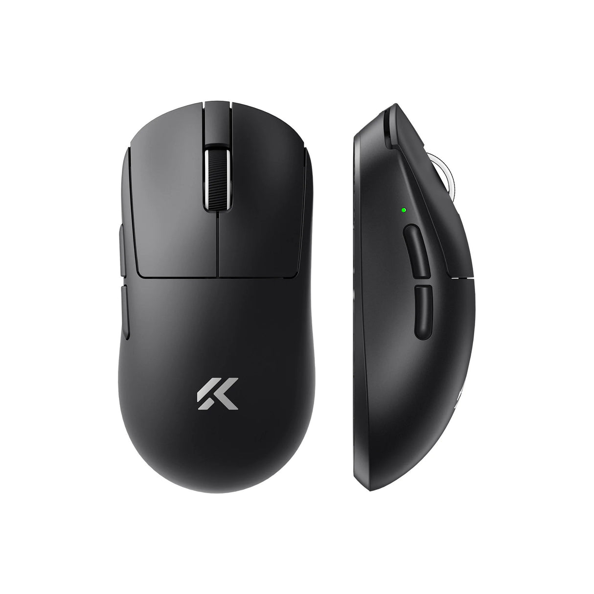 Mchose a7 v2 pro gaming muis (zwart, 26.000 dpi, 8k, 2.4 ghz bluetooth usb-c)