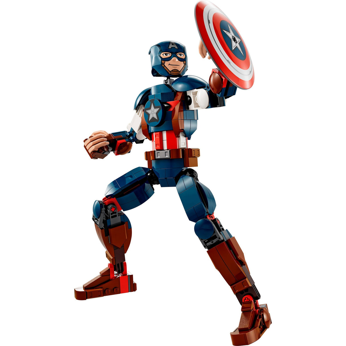 Lego Marvel – Captain America Baufigur Konstruktionsspielzeug (76258)