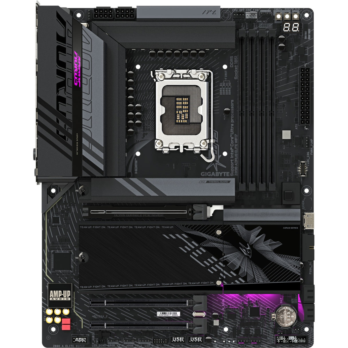 Gigabyte z890 a Elite WiFi7, ATX, LGA1851, Intel® Core™ Ultra, 4x DDR5, 2,5 GBE, WiFi 7, USB4