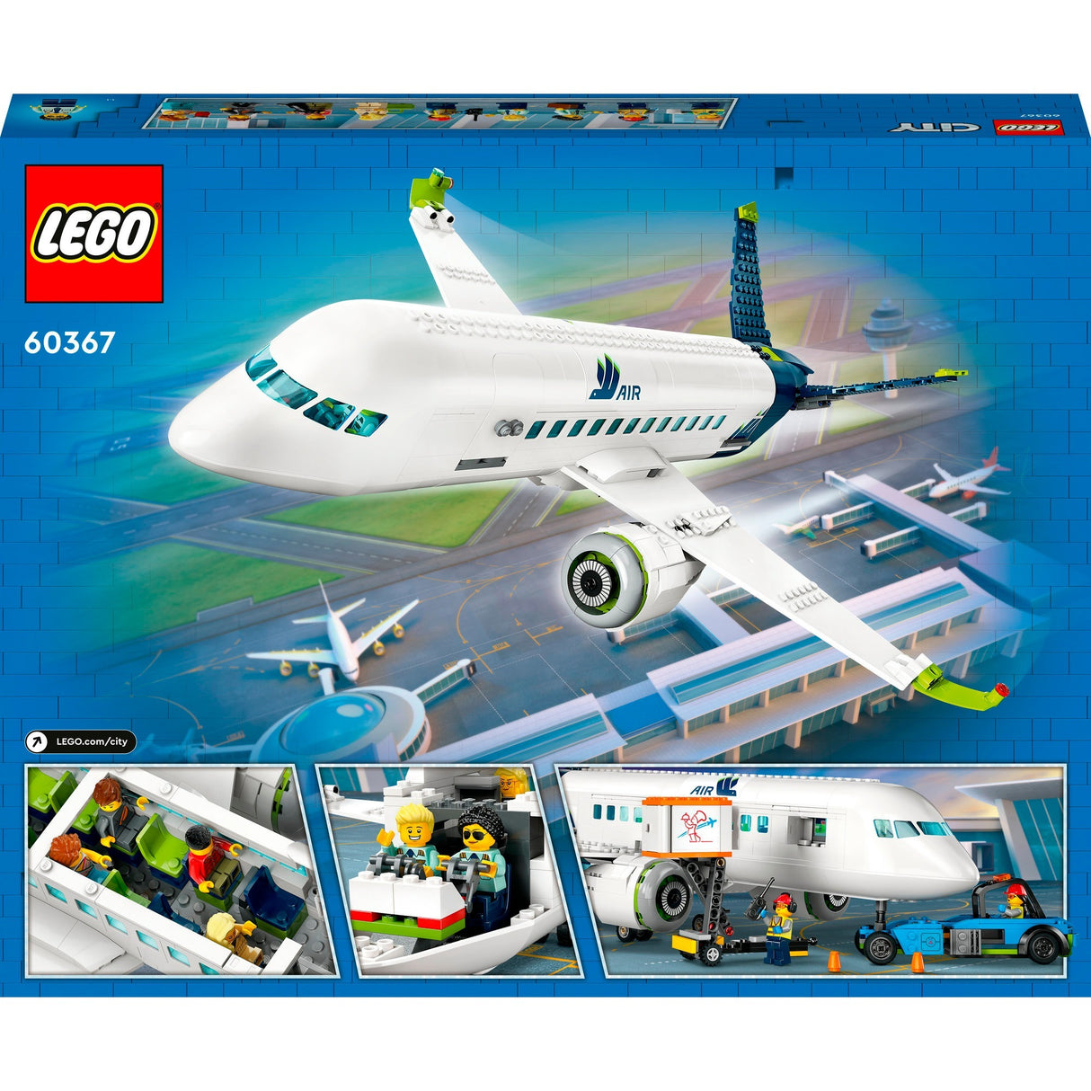 Lego City 60367 Passagierflugzeuge