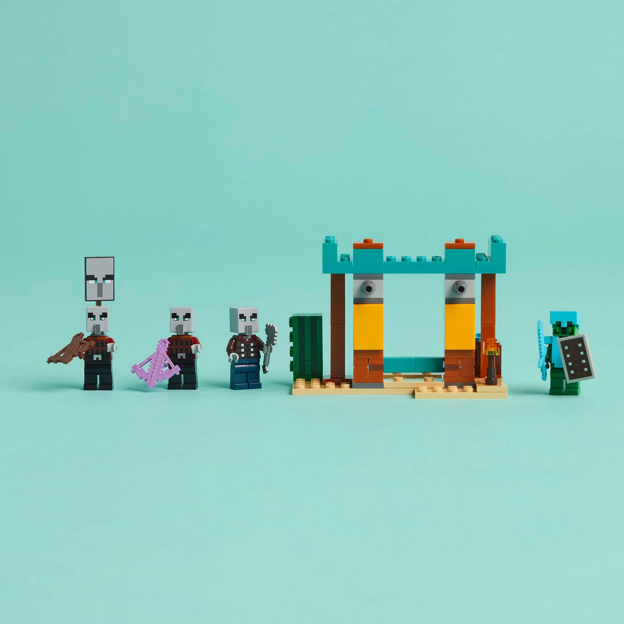 Lego Minecraft 21267 Die Illagerer in der Wüste