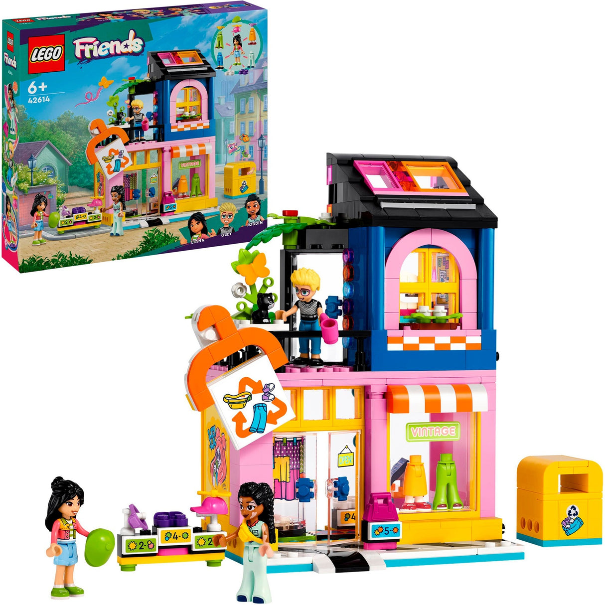 Lego Lego Freunde 42614 Vintage -Bekleidungsgeschäft