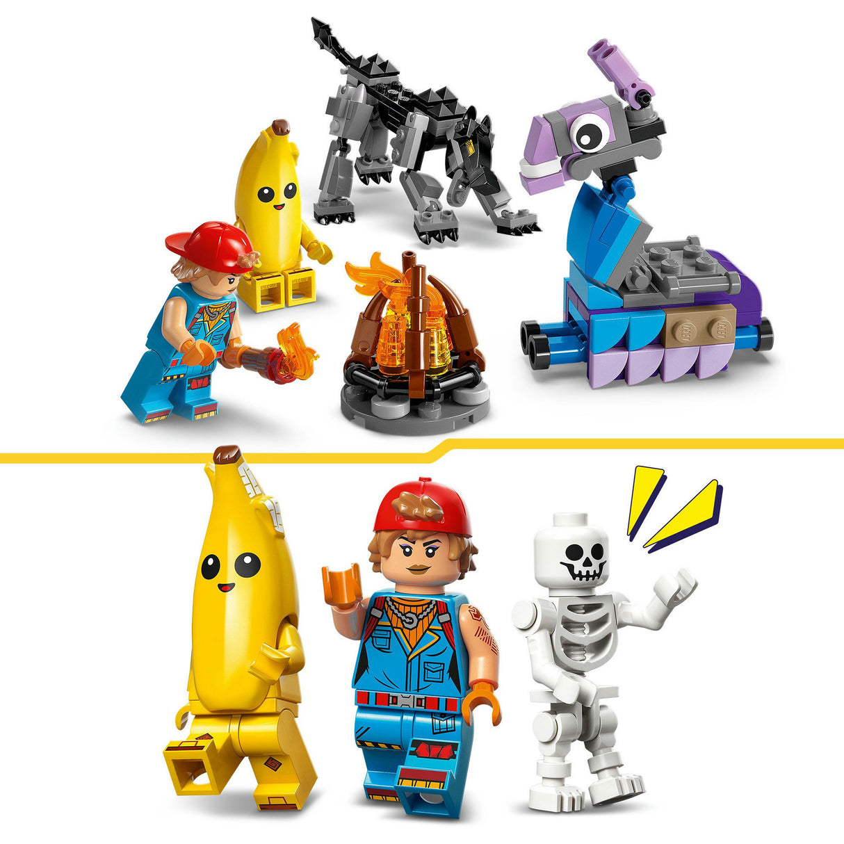 Lego Fortnite 77075 Peely und Zündkerzenlager