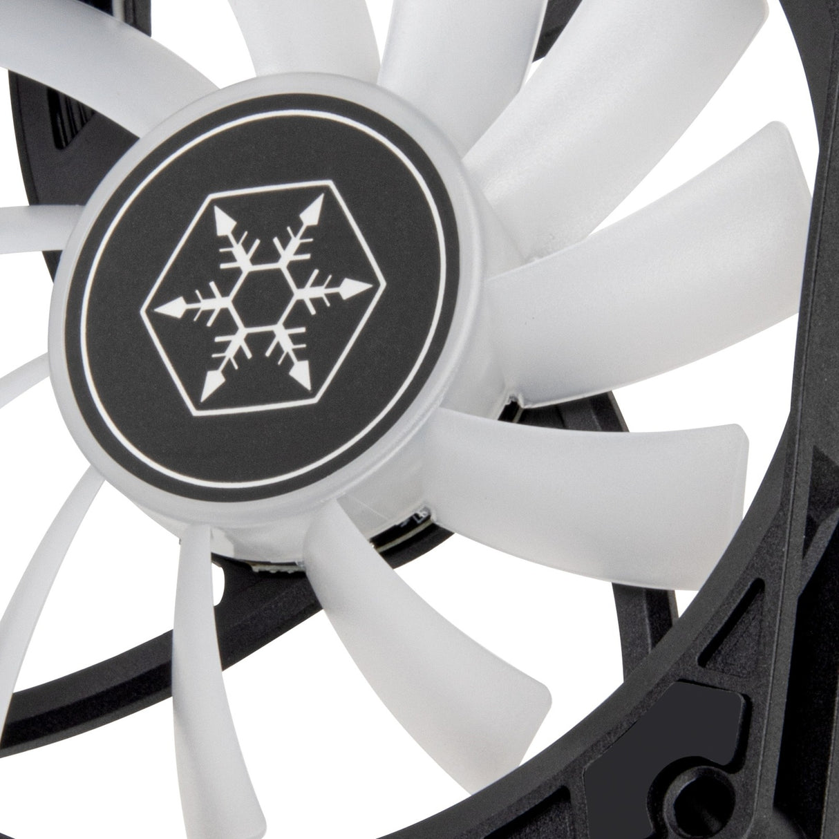 Silverstone Air Slimmer 90 ArGB Gehäuselüfter (schwarz, 92 x 92 x 15 mm, PWM)