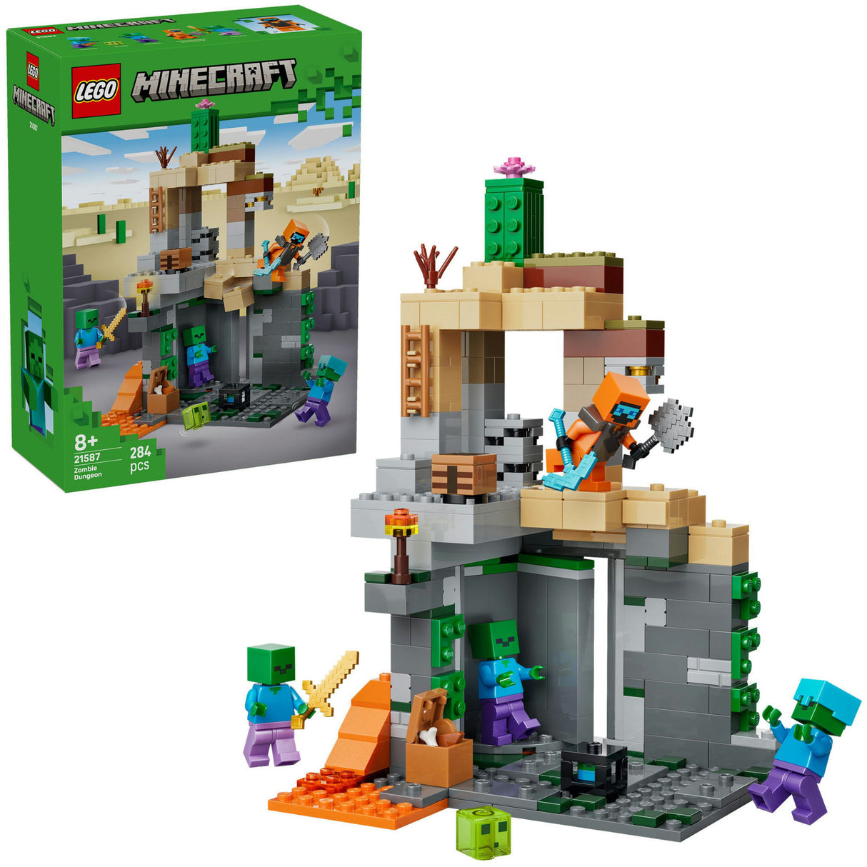 Lego Minecraft 21587 Zombie-Dungeon