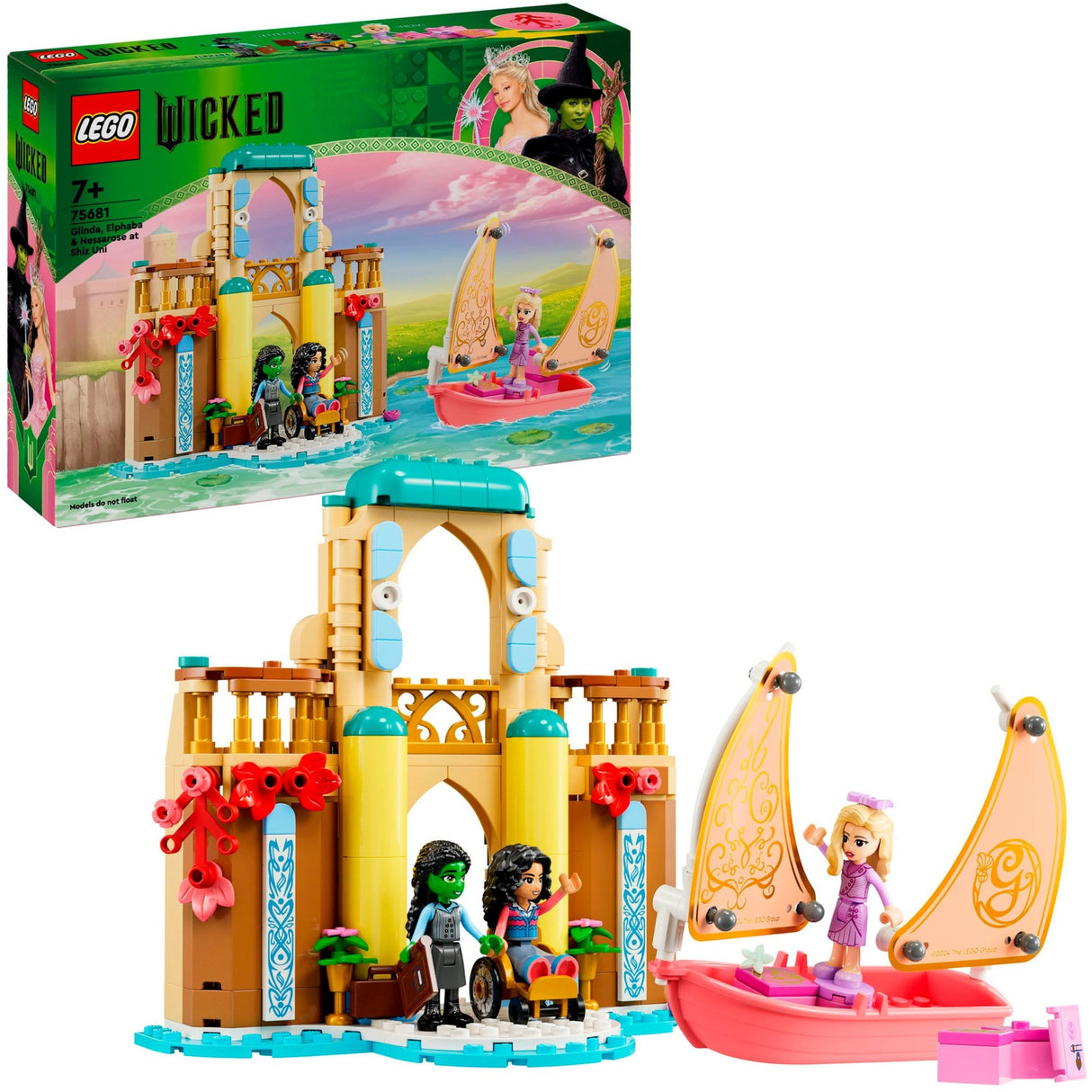 Lego 75681 Die bösen Glinda, Elphaba und Nessarose an der Shiz-Universität
