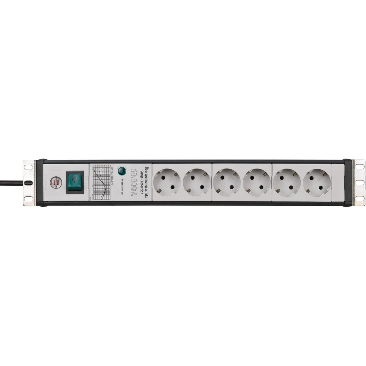 Brennenstuhl Brennenstuhl Premium-Line Socket 6-mal 19 Format