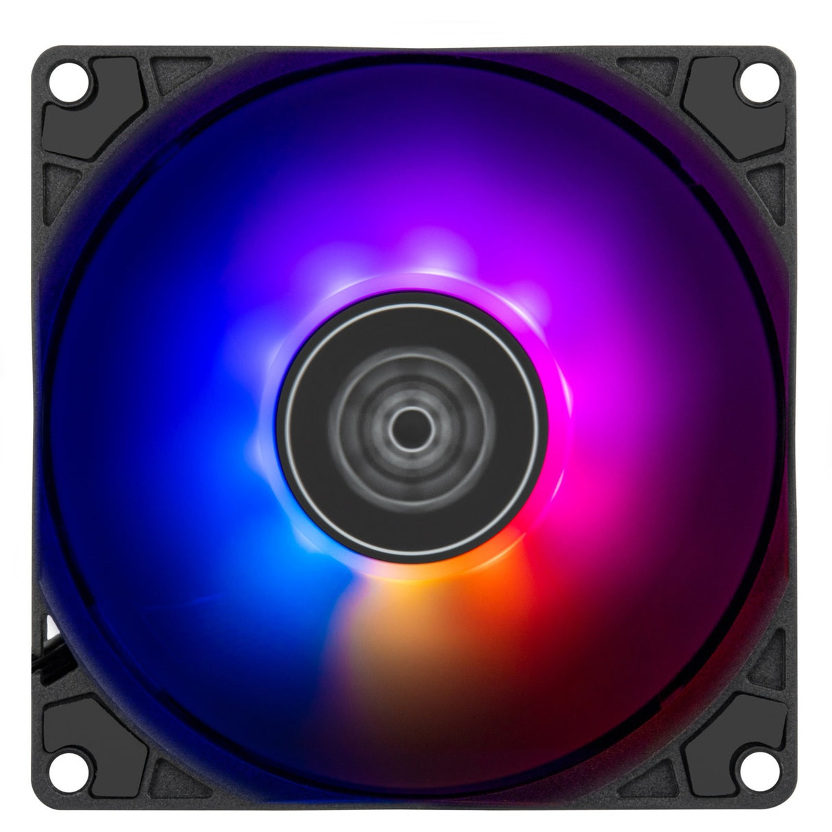 Silverstone Air Slimmer 90 ArGB Gehäuselüfter (schwarz, 92 x 92 x 15 mm, PWM)