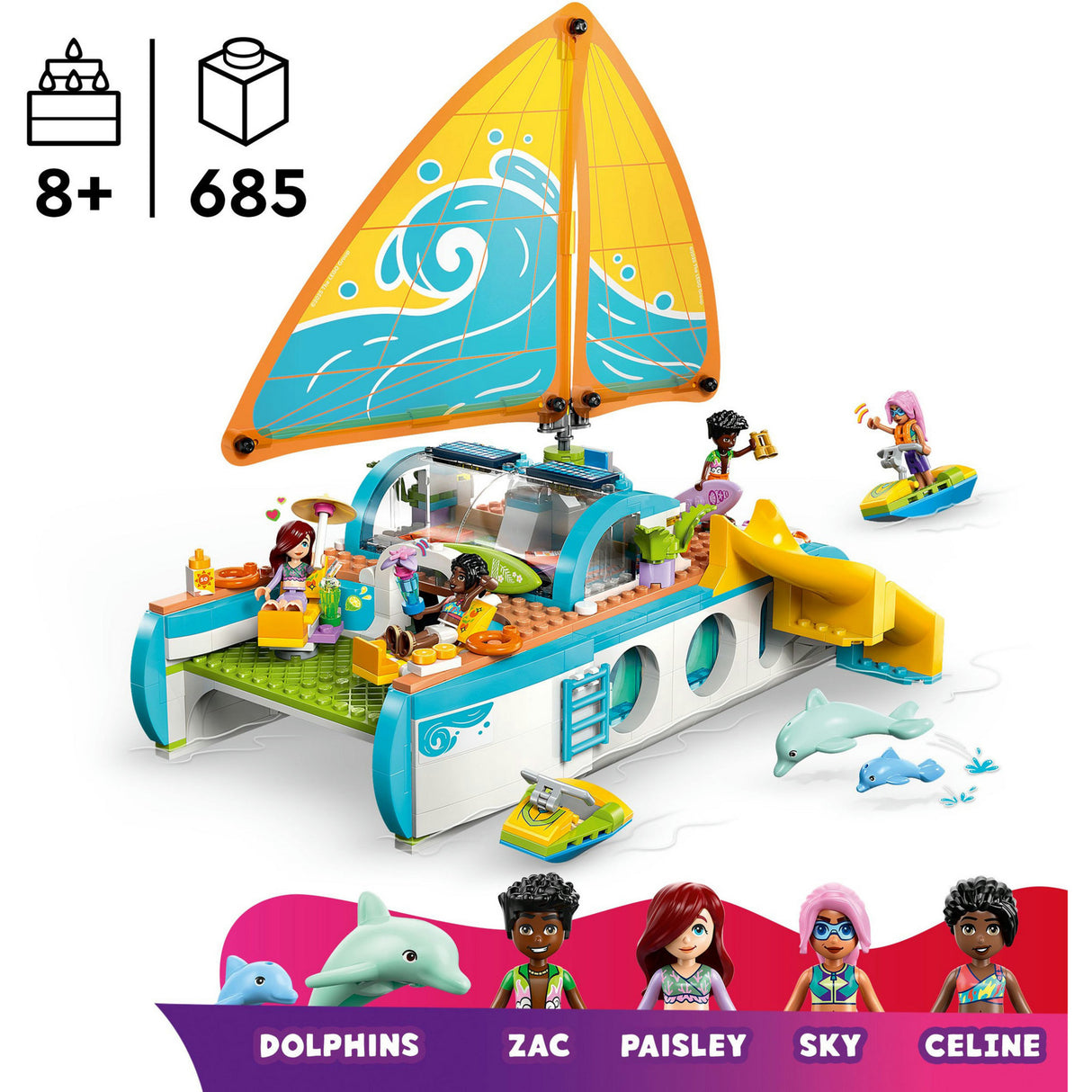 Lego Friends 42664 Abenteuer-Bootsfahrt