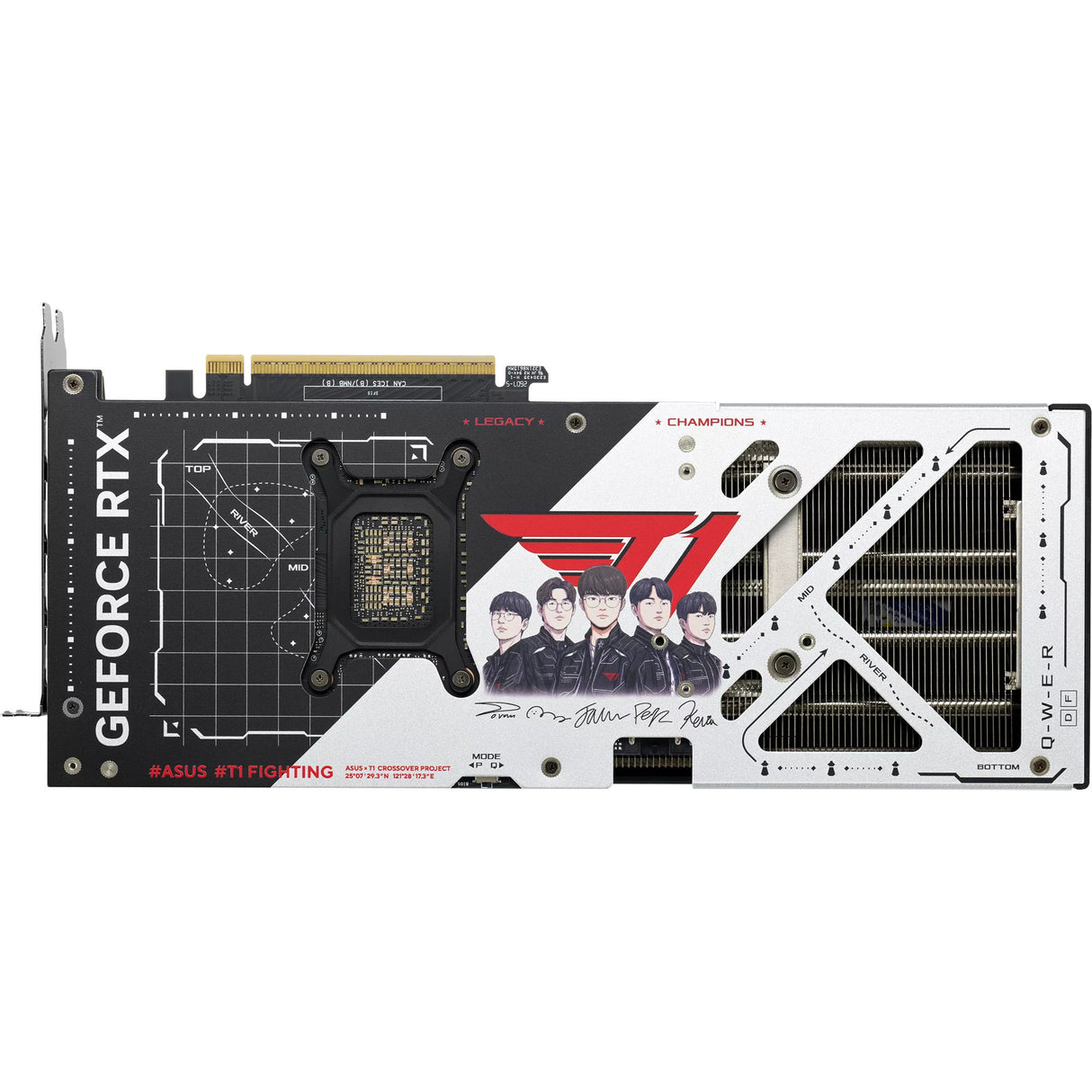 Asus t1 geforce rtx 5070 oc grafische kaart (3x displayport, 1x hdmi 2.1, dlss 4)