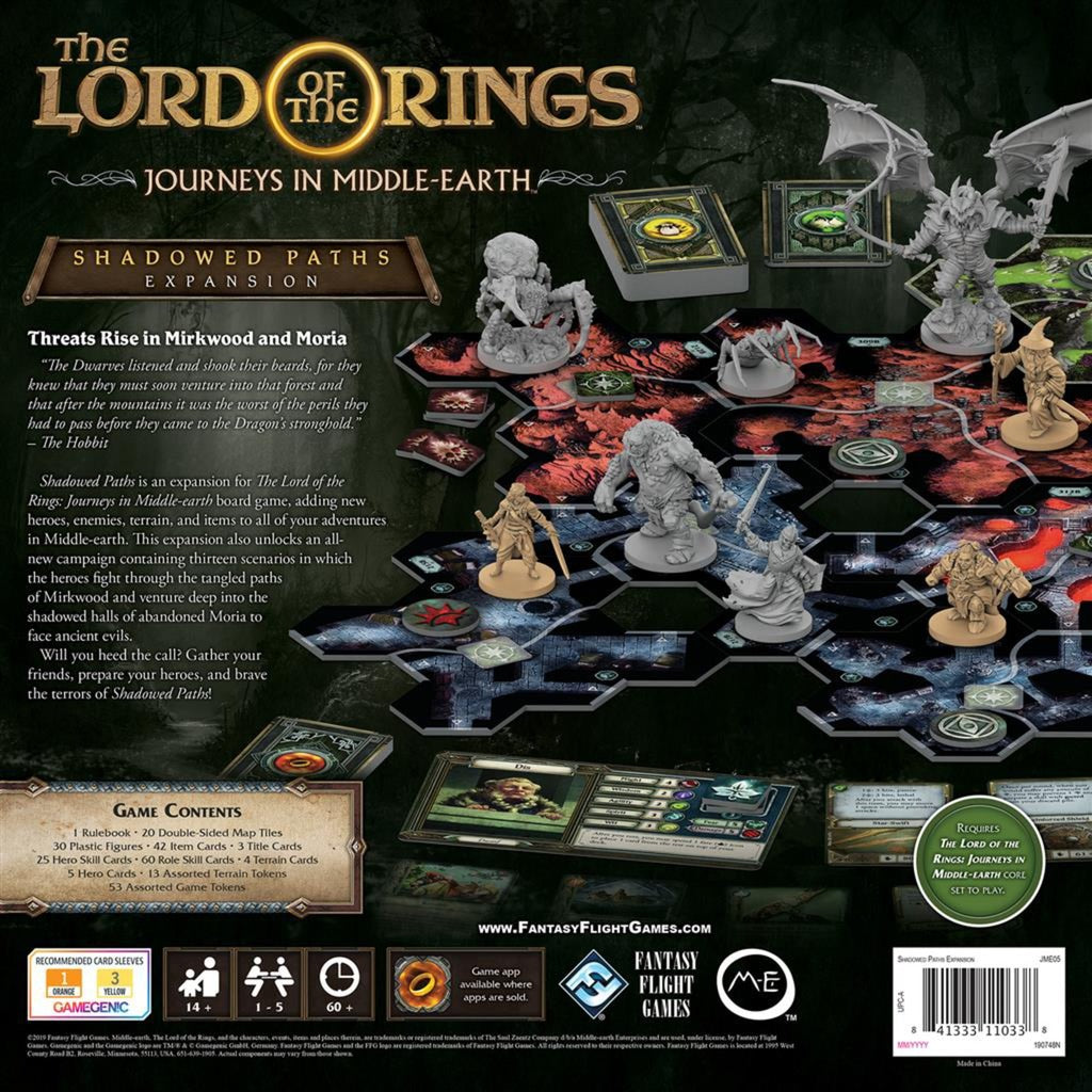 Asmodee Der Herr der Ringe: Reisen durch Mittelerde -