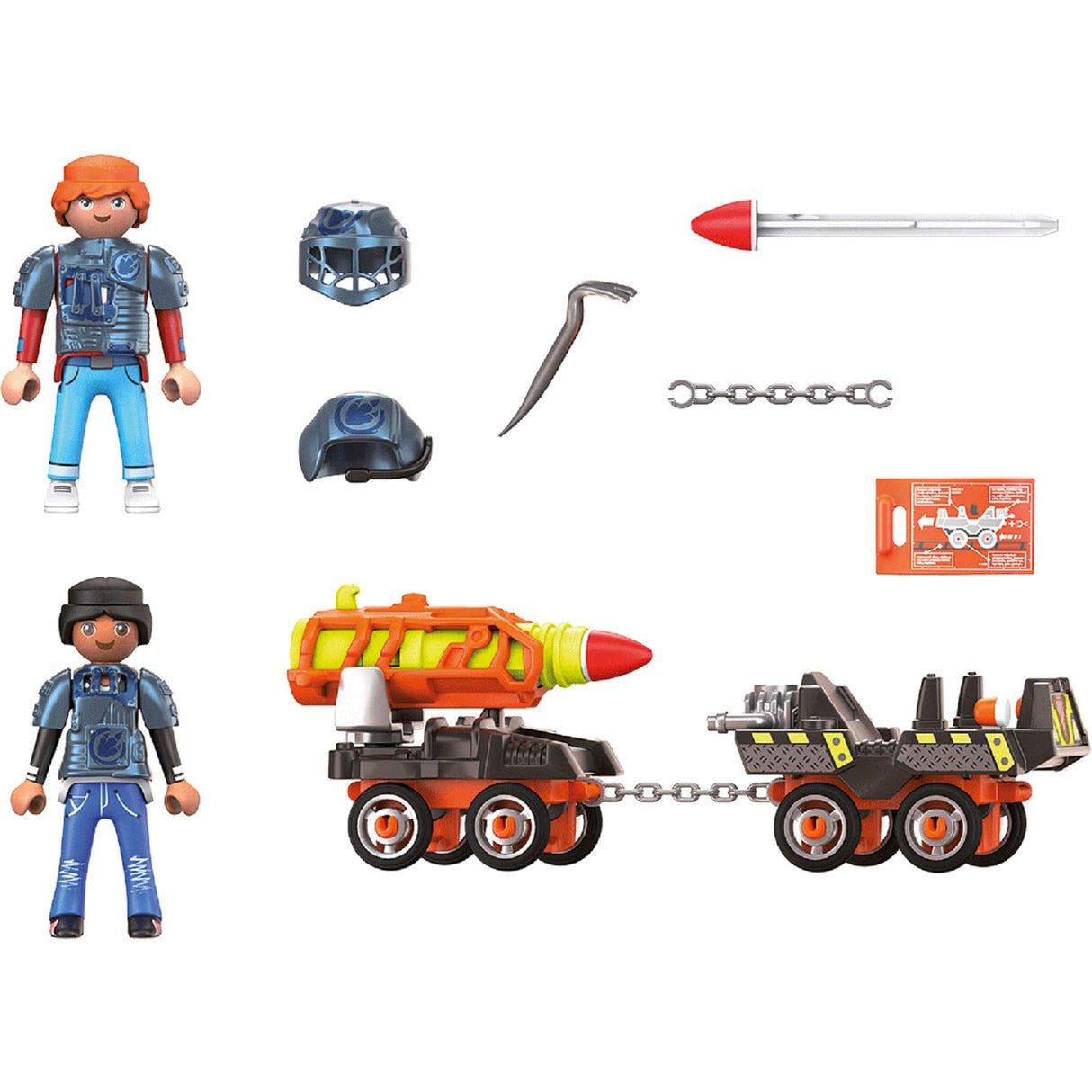 Playmobil Dino Rise – Dino-Mine, Raketenkart, Konstruktionsspielzeug (70929)