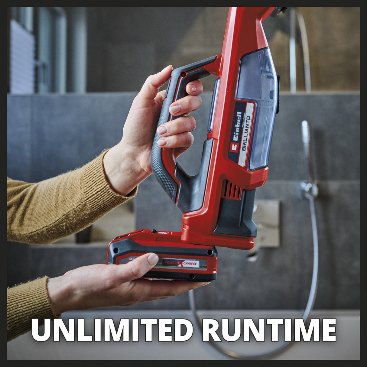 Einhell Batteriefenster Reiniger Brillanto