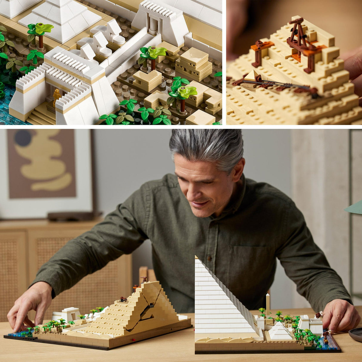 Lego-Architektur – Bauspielzeug Große Pyramide von Gizeh (21058)